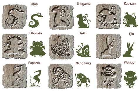 Nine trickster gods .